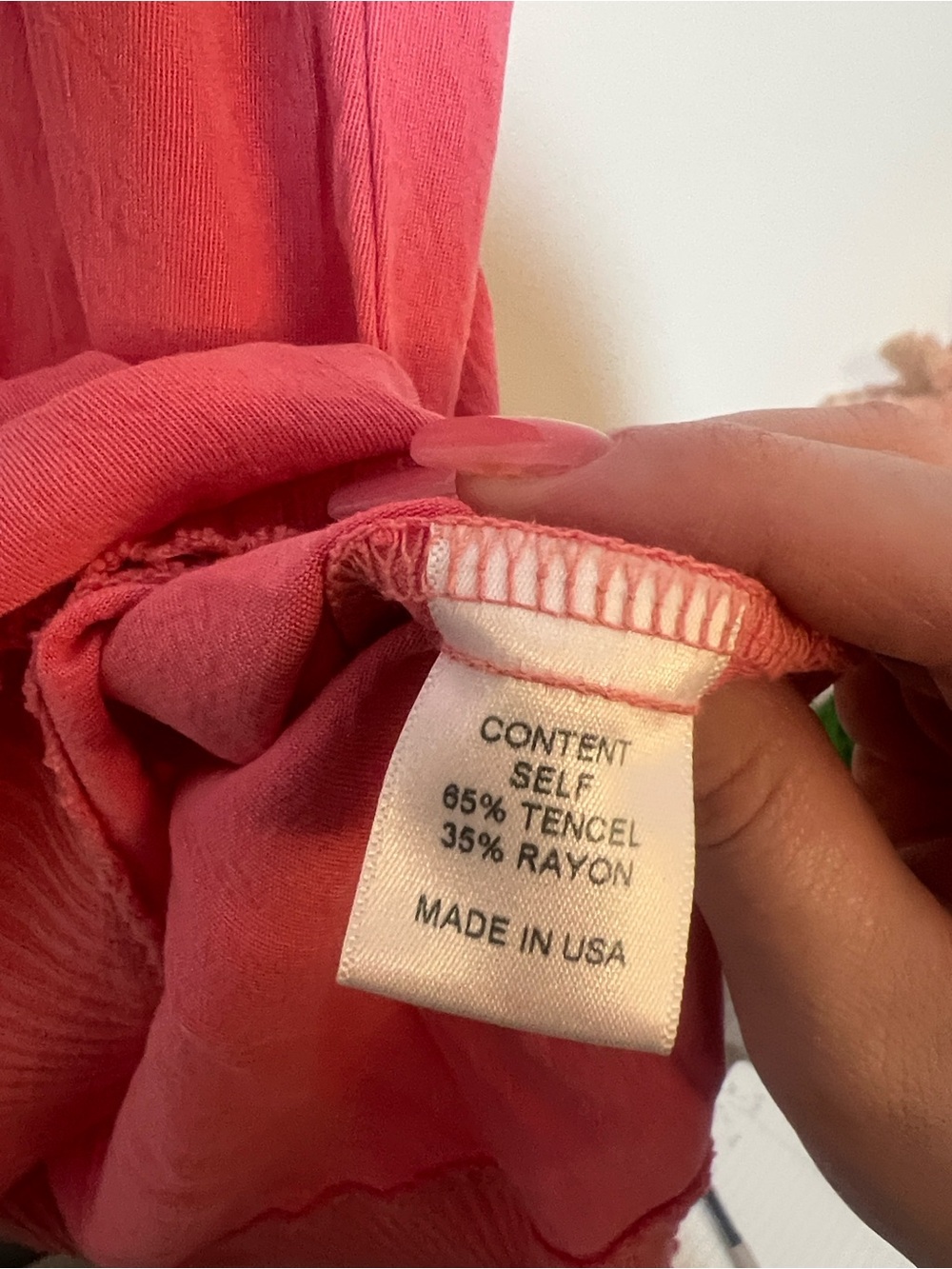 Maven West Mixed Media Sleeveless Pink Mini Silky Dress Small - Picture 5 of 5